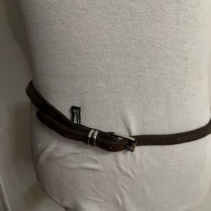 Brave Real Leather Dark Brown Belt